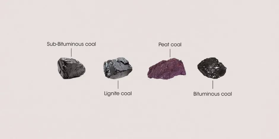 انواع زغال سنگ (Coal) آنتراسیت، بیتومینوس و لیگنیت