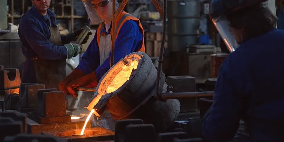 همه چیز در مورد ریخته گری فلز و انواع آن