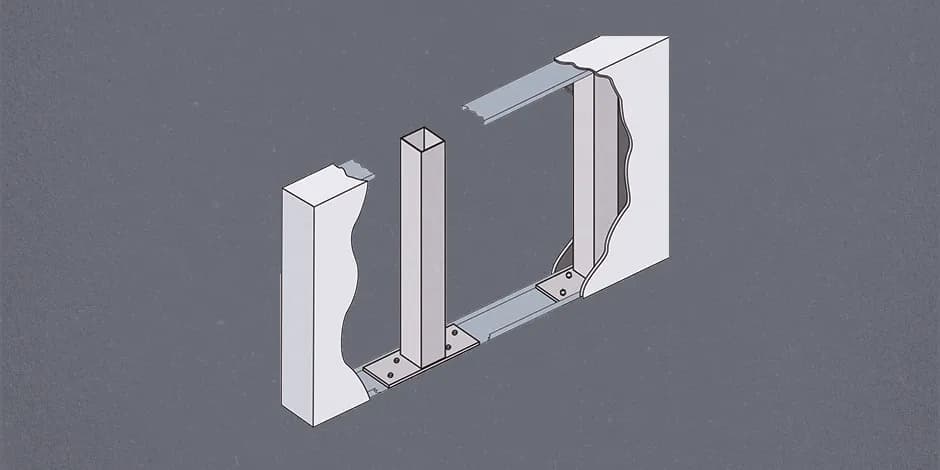 وال پست یانگهدارنده دیوار چیست؟ اجرای سازه فولادی و بتنی