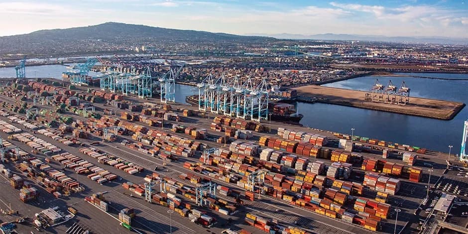 10 بندر آمریکا در حمل و نقل بین و المللی